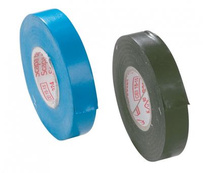 Elektrotape Sort 19 mm x 20 Meter Sort