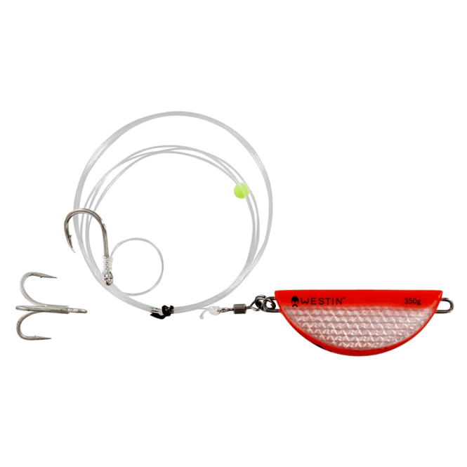 Hovedbilde Westin halibut Anti Twist Rig 350g Orange Flash