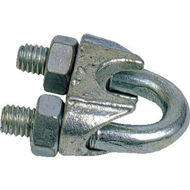 Hovedbilde Wireklemme, galvanisert 19mm