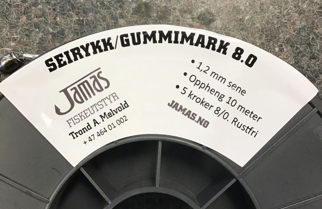 Hovedbilde Melvold Seirykk/Gummimark 2stk/3stk 8/0 1,2mm ...