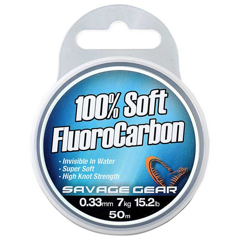 Savage Gear 100% Soft Fluorocarbon 0,49mm - 35m - 15,2kg