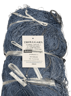 Trammel net 52mm (mesh size) - blue