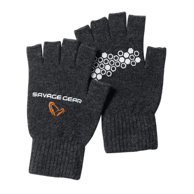Savage Gear Knitted Half Finger Glove