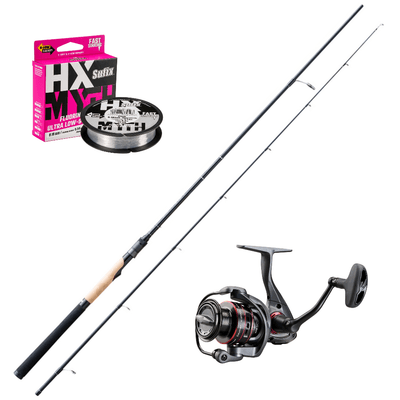 Rapala Shadow Blade 8' 3,5-14gr/ Okuma Ceymar C2000 / Sufix HX-Myth Clear 0,20mm 3,5kg