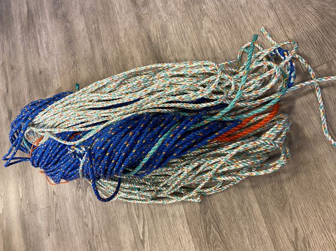 Main Image Crayfish Pot String with Anchor Line for 6 Pots